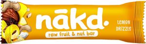 Barres aux fruits et aux noix Nakd' Lemon Drizzle - Vegan - Sans gluten - Collation saine, 35 g (lot de 18) - Product Image 2