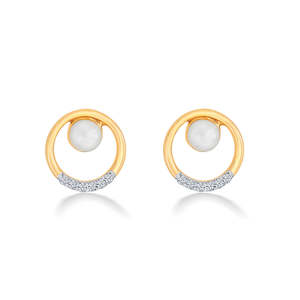 Pendientes de Aro con Diamantes de Corte Esmeralda en Oro de 14k, Oro Rosa, Oro Blanco o Oro Amarillo - Joyería de Compromiso Moderna - Product Image 2