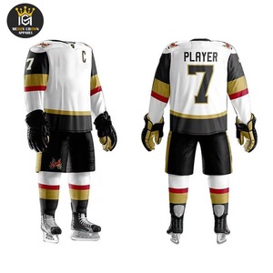 ชุดยูนิฟอร์มโพลีเอสเตอร์ฮ็อกกี้น้ำแข็ง100% ปรับแต่งได้พร้อมฟีเจอร์แห้งเร็วและกันน้ำ - Product Image 2