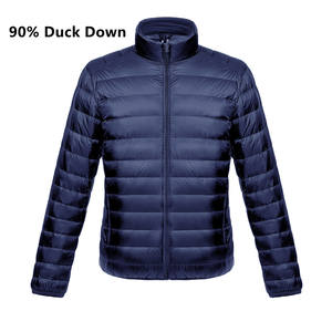 Chaqueta acolchada con capucha brillante de burbujas de invierno a la moda personalizada de alta calidad para hombre - Product Image 1