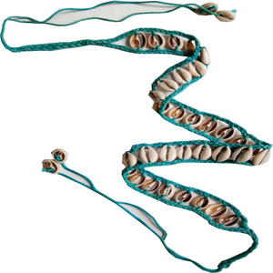 Cotton shell beaded <b>Belt</b> for <b>Women</b> Fashion Black <b>Bag</b> White Western OEM Logo Style Buckle Fabric Packing Pcs Color uk - Product Image 4