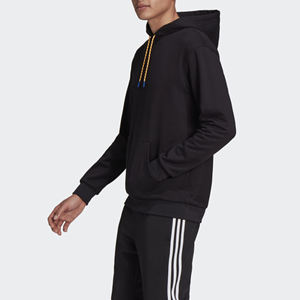 Sweat à capuche en molleton 100% coton épais à coupe régulière pour homme Streetwear Poche Respirant Chaud Confortable pour une utilisation décontractée en hiver - Product Image 4