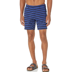 2025 Men Casual Shorts <b>Elastic</b> Waist Solid Custom Design High Quality Polyester/Cotton Breathable Eco-Friendly Wholesale - Product Image 1