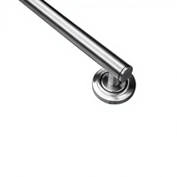 Barre d'appui antidérapante en acier inoxydable pour douche, poignée résistante à la rouille, rail de support pour salle de bain