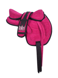 High Quality Treeless Freemax Fully Suede All Purpose Horse <b>Saddle</b> - Product Image 2