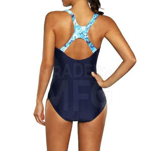 Traje de baño de talla grande OEM superventas, ropa de playa deportiva transpirable con diseño sólido, recién llegado, servicio al por mayor en línea - Product Image 2