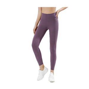 Logo personnalisé femmes taille haute Fitness Yoga Gym Push Up Leggings sans couture confortable Fitness femmes Leggings - Product Image 6