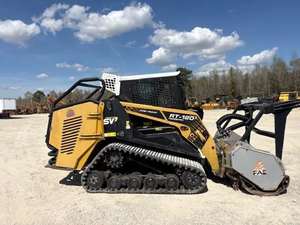 Chargeuse compacte ASV POSI-TRACK RT120F 2021 avec tête de broyage forestier à vendre - Product Image 3