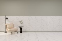 Carreaux de porcelaine effet marbre blanc mat 60x60 de haute qualité du Vietnam pour murs et sols, style européen élégant pour intérieur, briques réfractaires longue durée