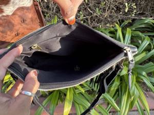 Nuevo Bolso de Mano con Flecos de Piel de Vaca, Bolso Elegante de Cuero Genuino, Oferta, Bolsos Bohemios Multiusos para Mujer - Product Image 6