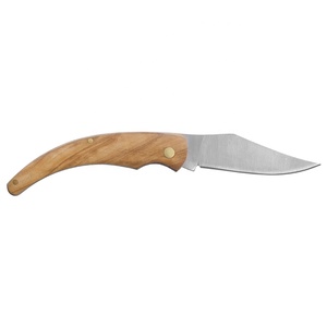 Vente en gros personnalisé de haute qualité OEM ODM Service japonais en acier Damas lame à pointe de goutte couteau à manche complet olive - Product Image 5