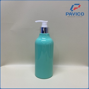 450mL PET plástico Champú Acondicionador botellas para Gel de ducha en turquesa brillante hecho en Vietnam - Product Image 6