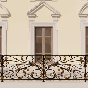 Creative Modern Iron Balcony Design Solutions for Small and Large Spaces Enhancing Comfort Visual Appeal Practical Daily Use - Product Image 5