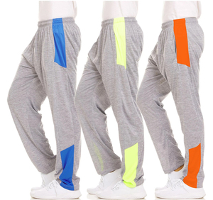 Logo personnalisé OEM disponible pantalon en tricot de poids moyen pour hommes 100% polyester extensible respirant idéal pour les vêtements décontractés et de sport - Product Image 5