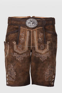 Lederhosen/trachten Bavarian กางเกง lederhosen หนังแท้สั้น2025 - Product Image 6