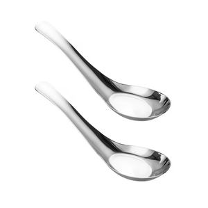 Cuchara de sopa de cena de acero espejado de alta calidad Cucharas de acero inoxidable de grado alimenticio Premium Proveedor al por mayor - Product Image 6