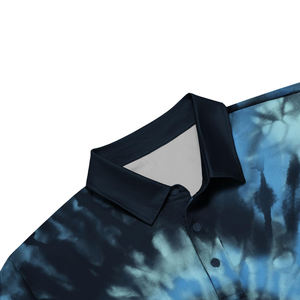 เสื้อโปโลสำหรับผู้ชายเสื้อ100% คอตตอนแขนสั้นกันยับไม่ยับไม่ยับ - Product Image 5