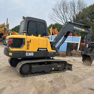 Mini-excavatrice Volvo EC60D 6 tonnes, équipement de construction d'occasion à vendre, mini-excavatrices Volvo d'occasion, Volvo EC50, EC55, EC60 en stock - Product Image 3