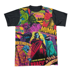 Camiseta Blanca Estampada con Diseño OEM, Camiseta con Estampado Gráfico Personalizado, 100% Algodón, Tallas Grandes, Cuello Redondo, Manga Corta para Hombre - Product Image 1