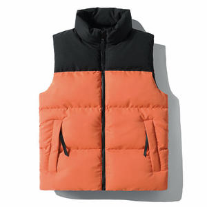 Chaqueta de Invierno Acolchada Impermeable y Cortavientos Personalizada para Hombre, sin Mangas, con Servicio de Etiqueta Privada y Pedidos al por Mayor - Product Image 4