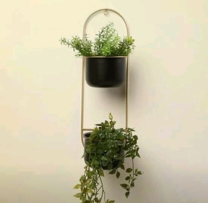 Cadeau de mariage unique Jardinières suspendues Pots de jardinières en métal galvanisé Jardinières de garde-corps de haute qualité support en métal meilleures ventes - Product Image 3