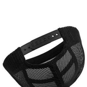 Sombreros de camionero de malla de algodón de diseño plano de 7 paneles con logotipo personalizado para adultos, deportes informales de verano y fiestas al aire libre aplicables - Product Image 6