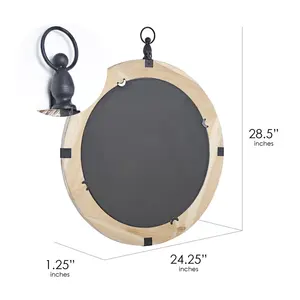 Nuevo espejo de ojo de buey de diseño personalizado de Metal Premium última llegada espejo de ojo de buey elegante para uso de decoración náutica para el hogar y el Hotel - Product Image 2