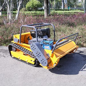 New and Used Remote Controlled Flail Mower Diesel and Petrol Crawler Mulching <b>Machine</b> for Hillsides Orchards and Roadside - Product Image 1