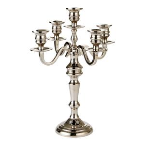 Candelabros de mesa de diseño moderno, latón de alta calidad, aluminio, plateado, hecho a mano, decoración de eventos de boda para decoración del hogar - Product Image 1