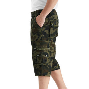 Pantalones cortos Cargo para hombre, logotipo personalizado de alta calidad, pantalones cortos deportivos de talla grande para hombre, ropa de calle, pantalones cortos para hombre, logotipo personalizado - Product Image 3