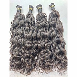 Top haute qualité indien I Tip Extensions de cheveux longue kératine pré-collée Style de vague naturelle vendeur en gros Extensions de cheveux humains - Product Image 4