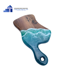 Plateau en résine époxy durable de haute qualité pour produits uniques ustensiles de cuisine du fabricant vietnamien pour les grossistes - Product Image 4