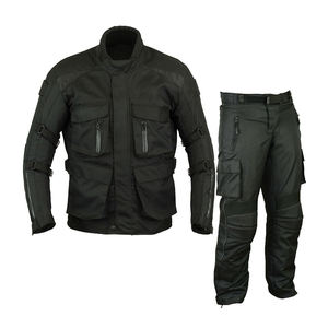 Verano motocicleta montar traje hombres Motor chaqueta pantalones ropa CE protección armadura malla transpirable motocicleta carreras desgaste - Product Image 5