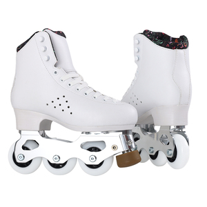 Gran oferta de zapatos profesionales de patinaje artístico para niños o adultos, patines en línea individuales, patines artísticos - Product Image 5