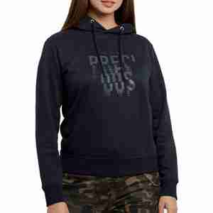 เสื้อฮู้ดถักสำหรับผู้หญิงในฤดูหนาว2025โลโก้ออกแบบได้ตามต้องการมีตำแหน่งโลโก้ตามสั่ง - Product Image 1