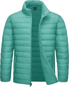 Veste d'extérieur vente en gros de vêtements à bulles d'hiver veste de fabricant de vêtements matelassés personnalisés pour hommes blouson d'aviateur - Product Image 3