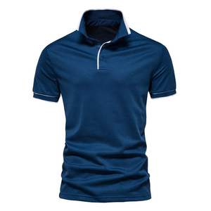 Polos transpirables de nuevo diseño para hombre, ropa de calle, polos de manga corta con MOQ bajo, superventas - Product Image 1