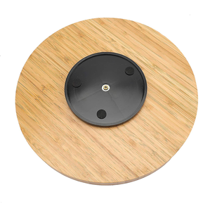 Solid Mango Wooden Lazy Susan Dough Role Organization Unique Design at Good Prices Wooden Lazy Susan Premium Quality - Product Image 3