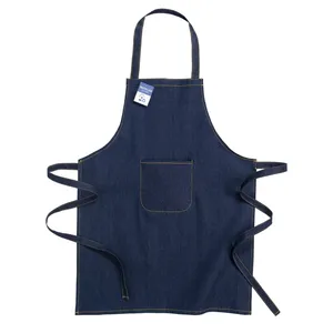 Grembiule in Denim Riciclato Sostenibile, Accessori Eco-Friendly - Product Image 1