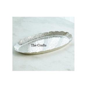 ถาดเสิร์ฟชากาแฟสแตนเลสสีเงิน - Product Image 4