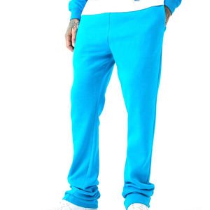 Logo personnalisé pour hommes, joggings empilés avec poches latérales, top ventes, joggers évasés décontractés pour hommes en vente en ligne, pantalons de survêtement pour hommes - Product Image 1