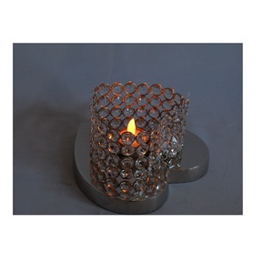 Porte-bougie votif artisanal, support fini personnalisé pour mariage et décoration de la maison, porte-bougie votif en métal décoratif - Product Image 5