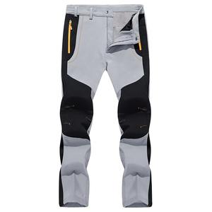 Customized Winter Fleece Hiking <b>Trousers</b> <b>Men</b> Quick Dry Elastic Waist Warm <b>Thermal</b> Outdoor Fishing Camping Ski Sports Tassel - Product Image 3