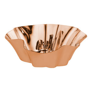 Bol de service ou de rangement en laiton avec revêtement en poudre noire tendance, avec bordure florale design, pour une utilisation polyvalente - Product Image 3