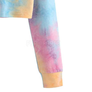 Personalizar su propio diseño Mujeres Crop Top Sudaderas con capucha Tallas grandes Superventas Mujeres Crop Top Sudaderas con capucha - Product Image 6