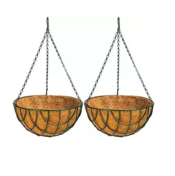 Qualità Premium fibra di cocco organico 8 "Coco Liner con gancio per uso di giardinaggio domestico a prezzi all'ingrosso