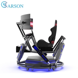 9D VR trong nhà công viên giải trí 6doof đua xe mô phỏng 3 màn hình đua xe lái xe trò chơi Arcade đua mô phỏng - Product Image 3