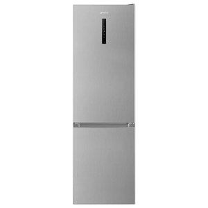 Ensemble réfrigérateur et congélateur encastrable sans givre en acier inoxydable classe E FC200XEU 60x59.2x200cm - Product Image 1