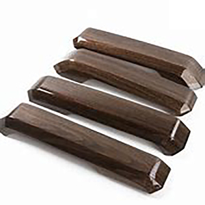 Tiradores de madera maciza duraderos para armarios de cocina y cajones con elegantes tiradores de madera con acabado natural - Product Image 3