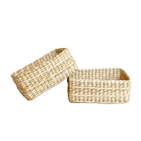 Corbeille à pain de taille personnalisée de qualité supérieure élégant Jute maison cuisine boulangerie outils moules Rectangle rotin de haute qualité pour